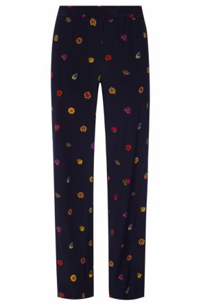 Floral motif trousers, zdjęcie 1 Floral motif trousers od Paul Smith